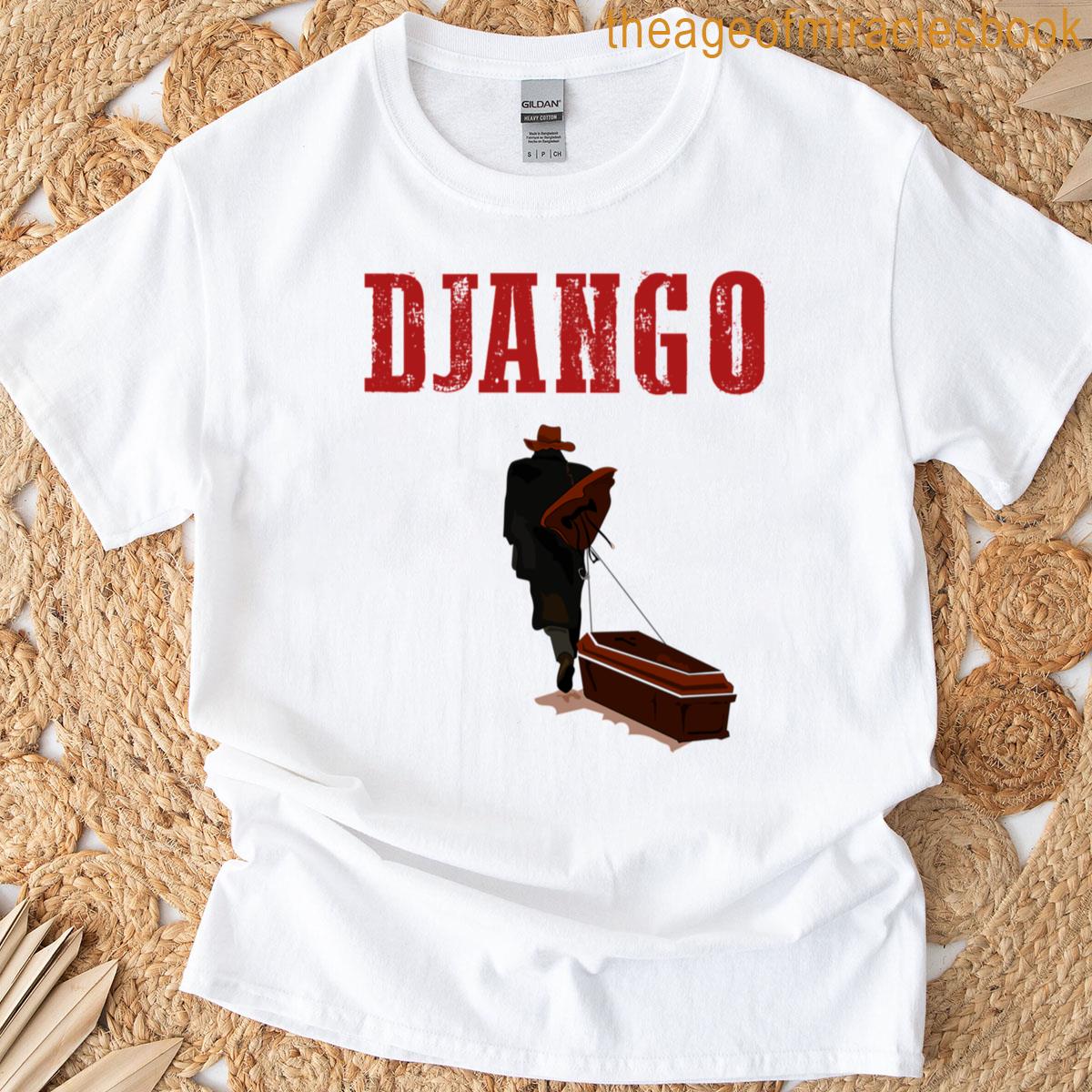 Django And His Coffin T-shirt