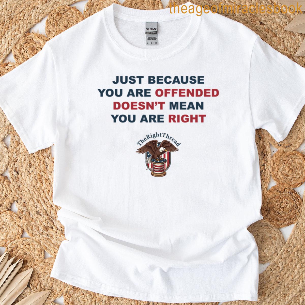 Doesnt Mean Youre Right T-shirt