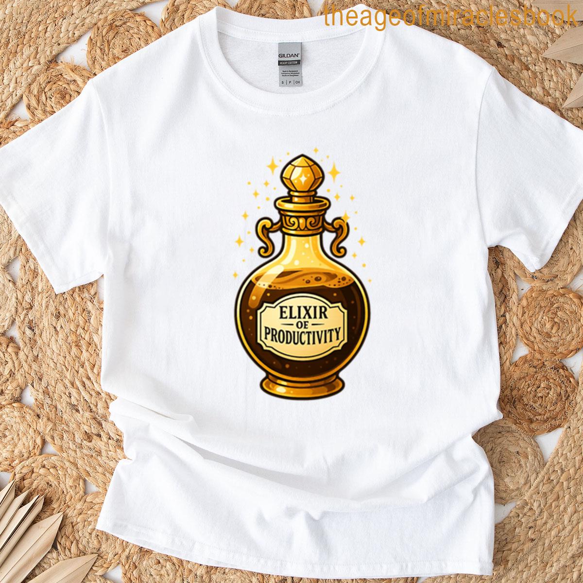Elixir Of Productivity Magical Work Brew T-shirt