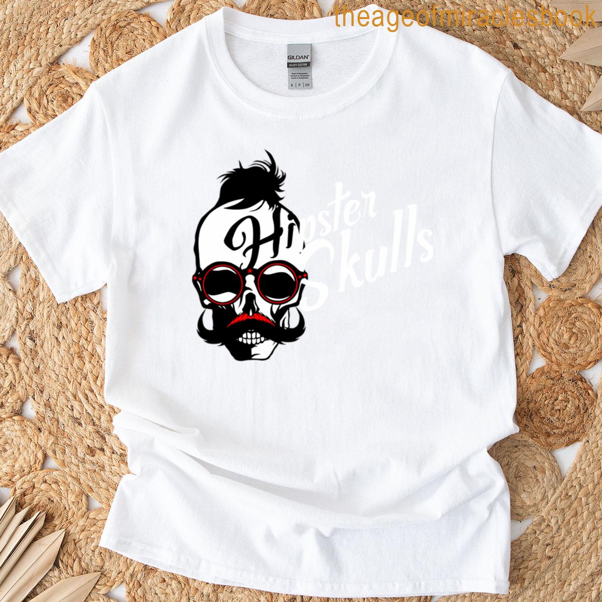 Hipster Skull T-shirt