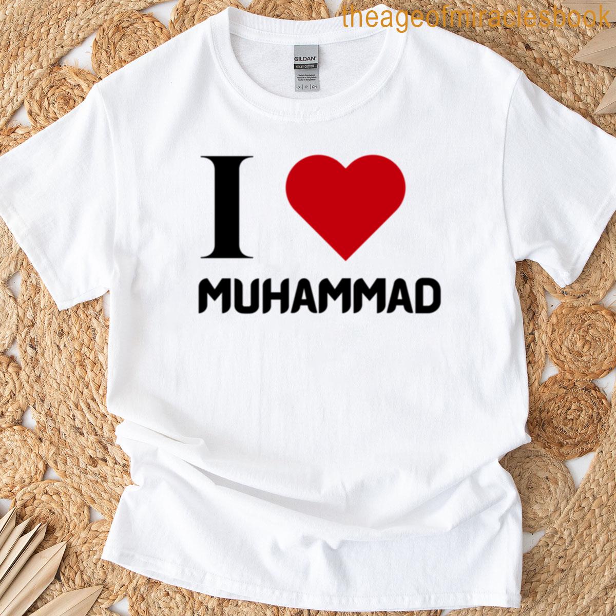 I Love Muhammad Heart T-shirt
