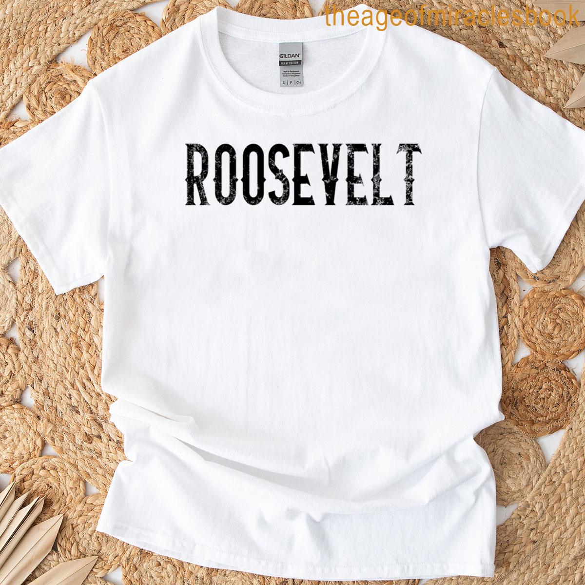 Roosevelt Vintage Script Apparel T-shirt