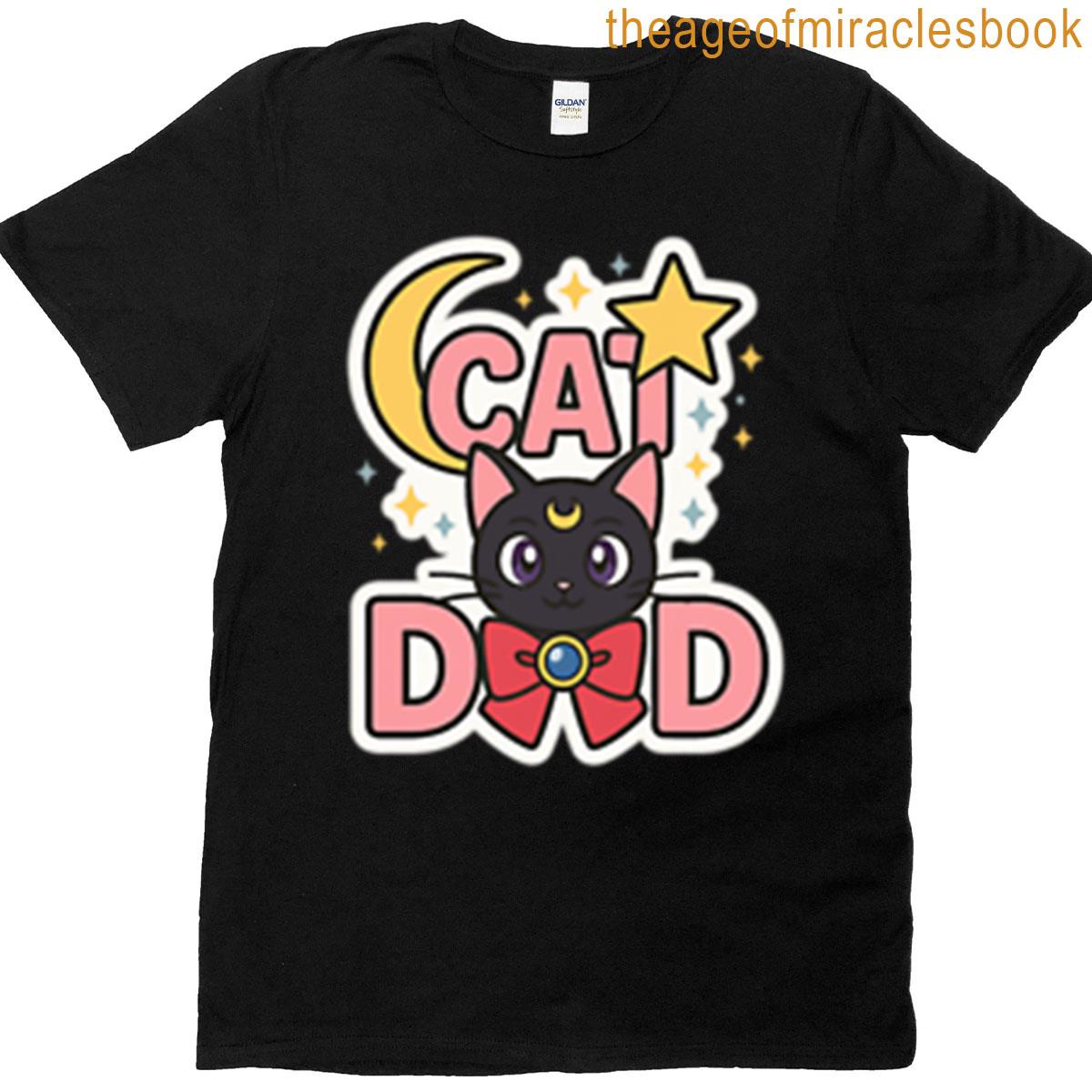 Sailor Cat Dad T-shirt