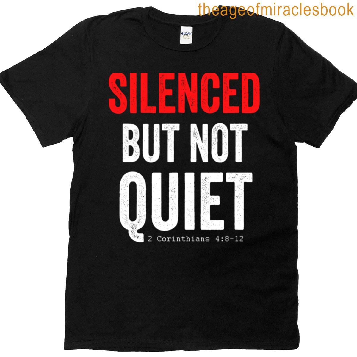 Silenced But Not Quiet – Transparent 1 Oversized T-shirt