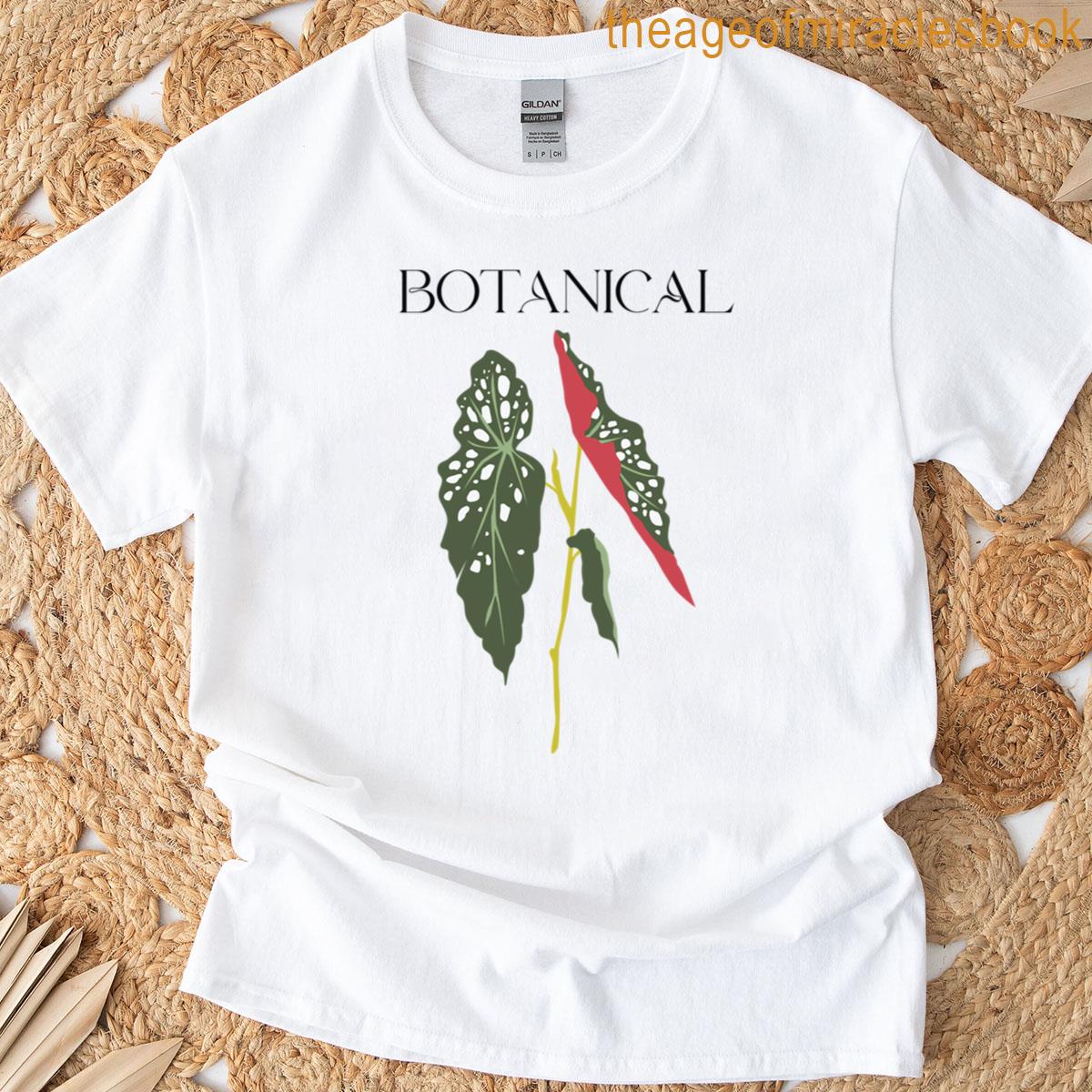 Spotted Harmony Stylized Begonia T-shirt