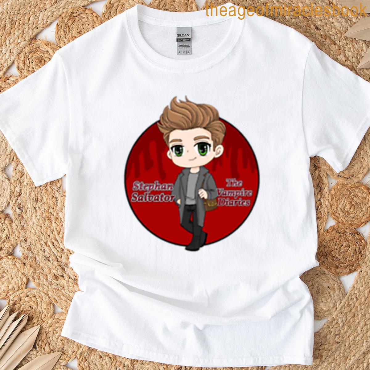 Stephan Salvator From The Vampire Diaries T-shirt