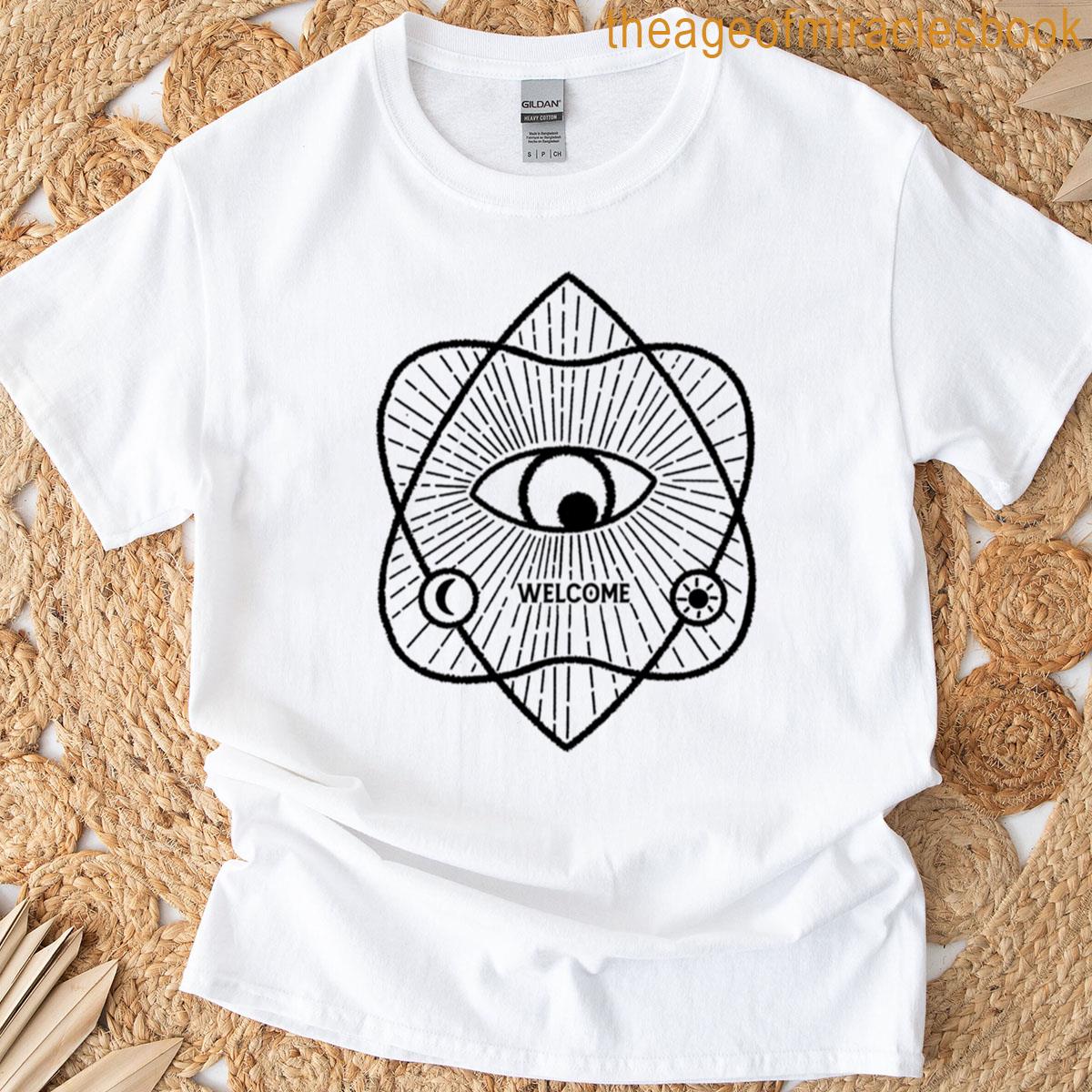 Welcome Ouija Logotype Black T-shirt