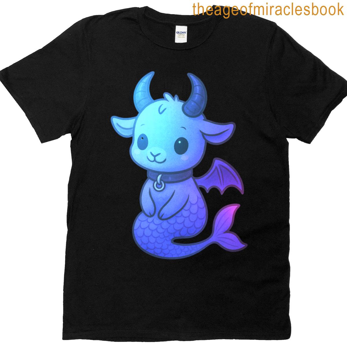 Adorable Demonic Mermaid Creature T-shirt