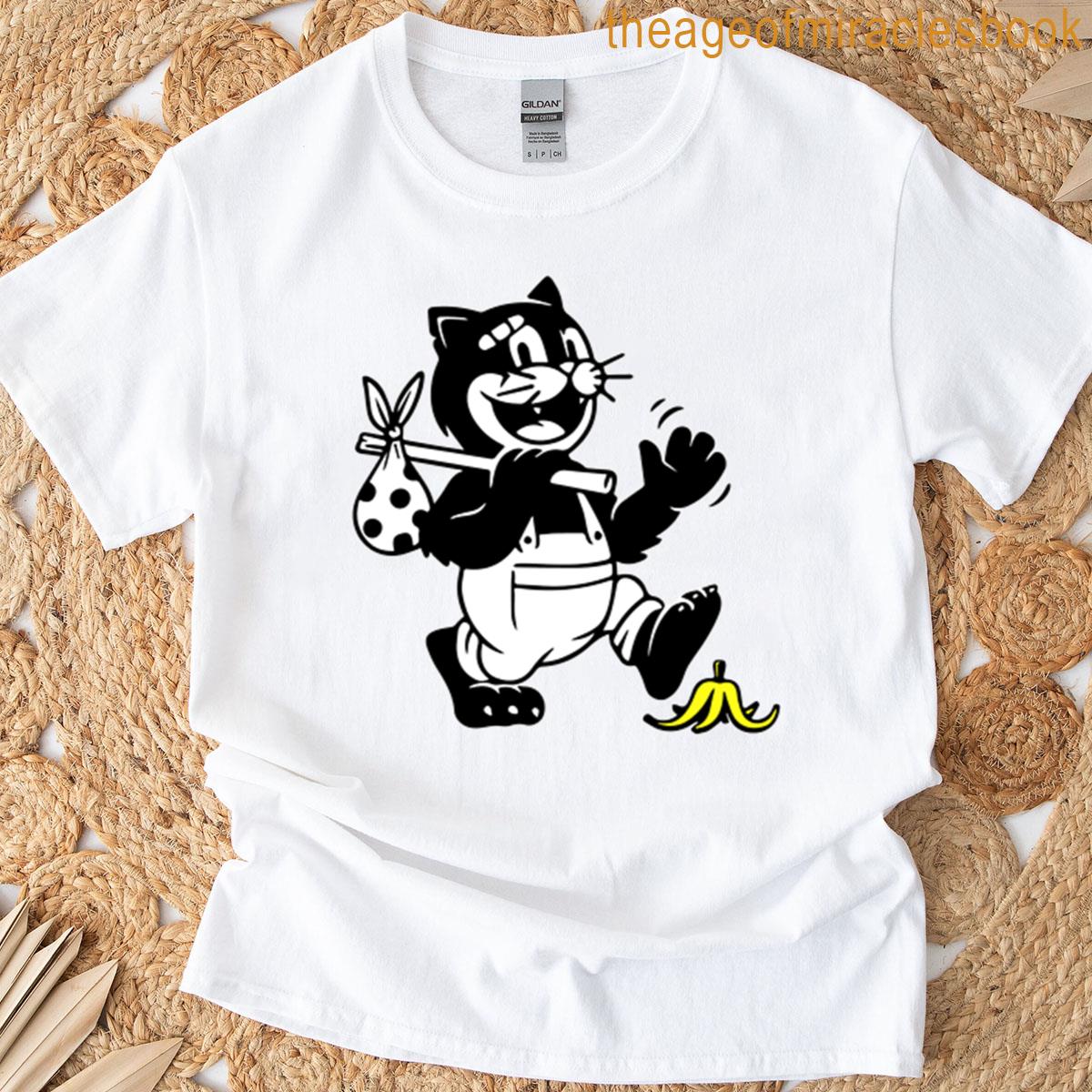 Bad Luck Hobo Cat T-shirt