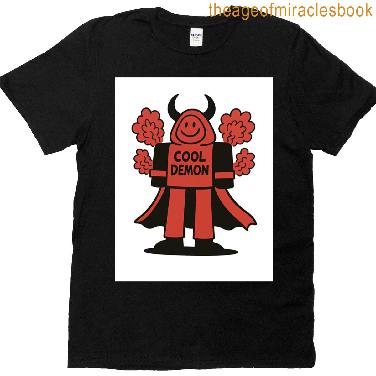 Cool Demon Cartoon Character Oversized T-shirt