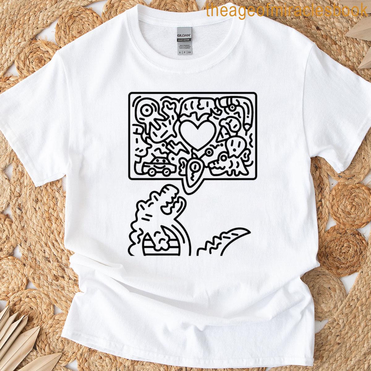 Doodle Godz-love T-shirt