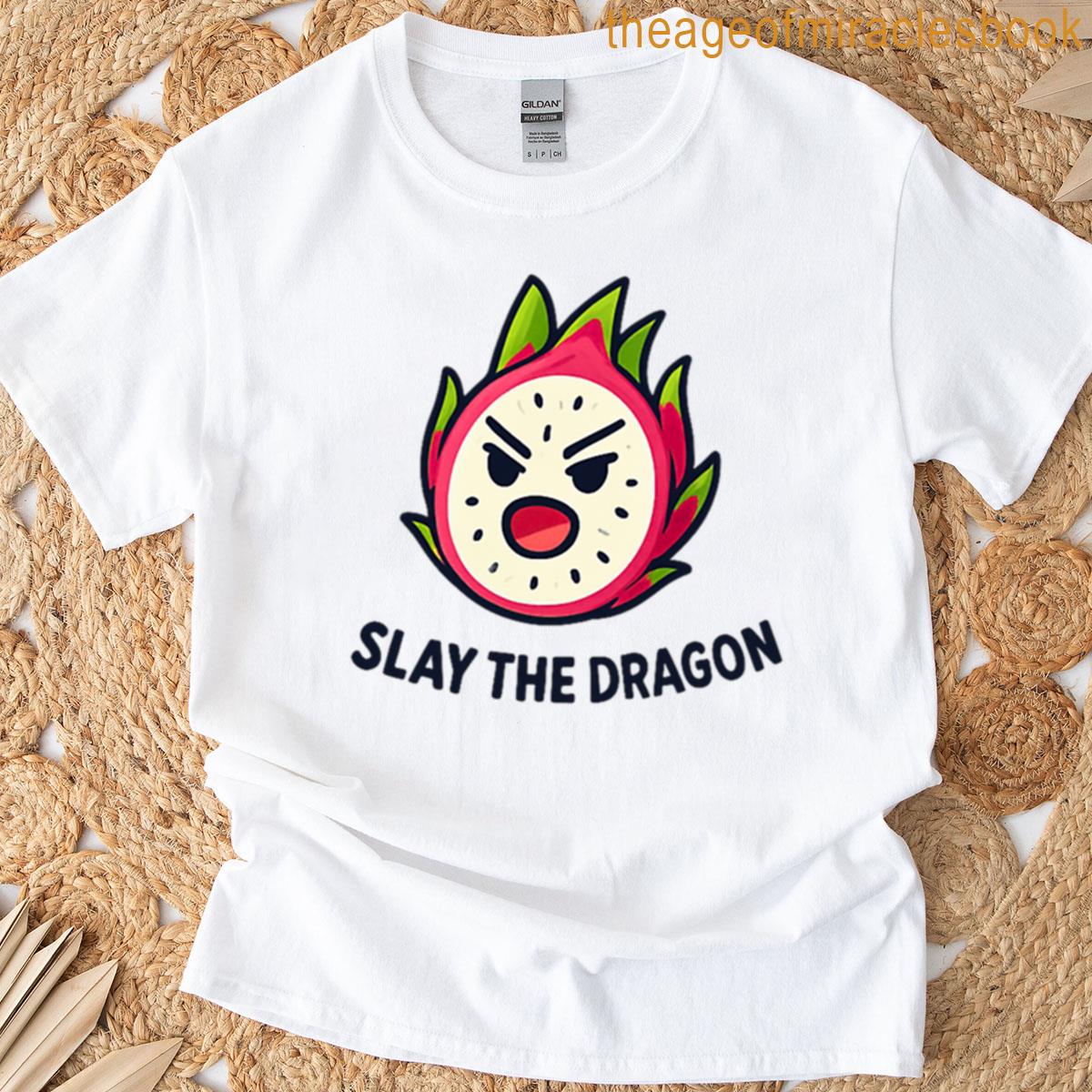 Dragon Fruit Sticker Oversized T-shirt