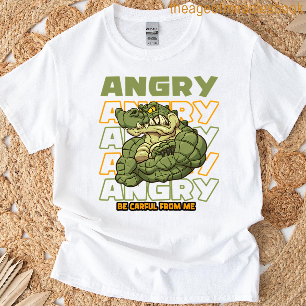 Funny Angry Cartoon Artwork T-shirt