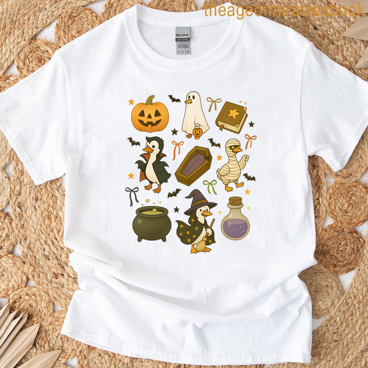 Funny Halloween Silly Goose Costume Design T-shirt