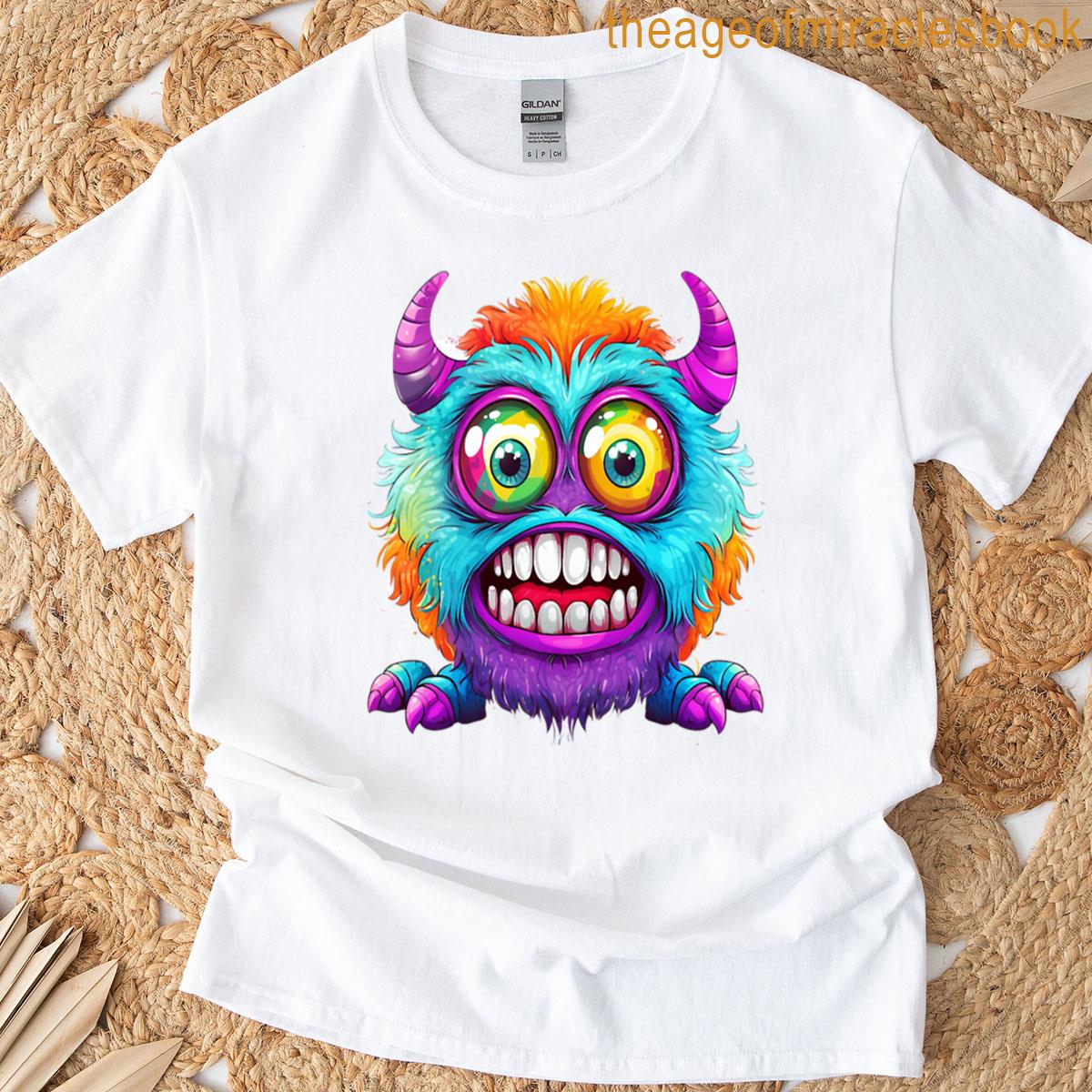 Gaba Funny Colorful Creatures T-shirt