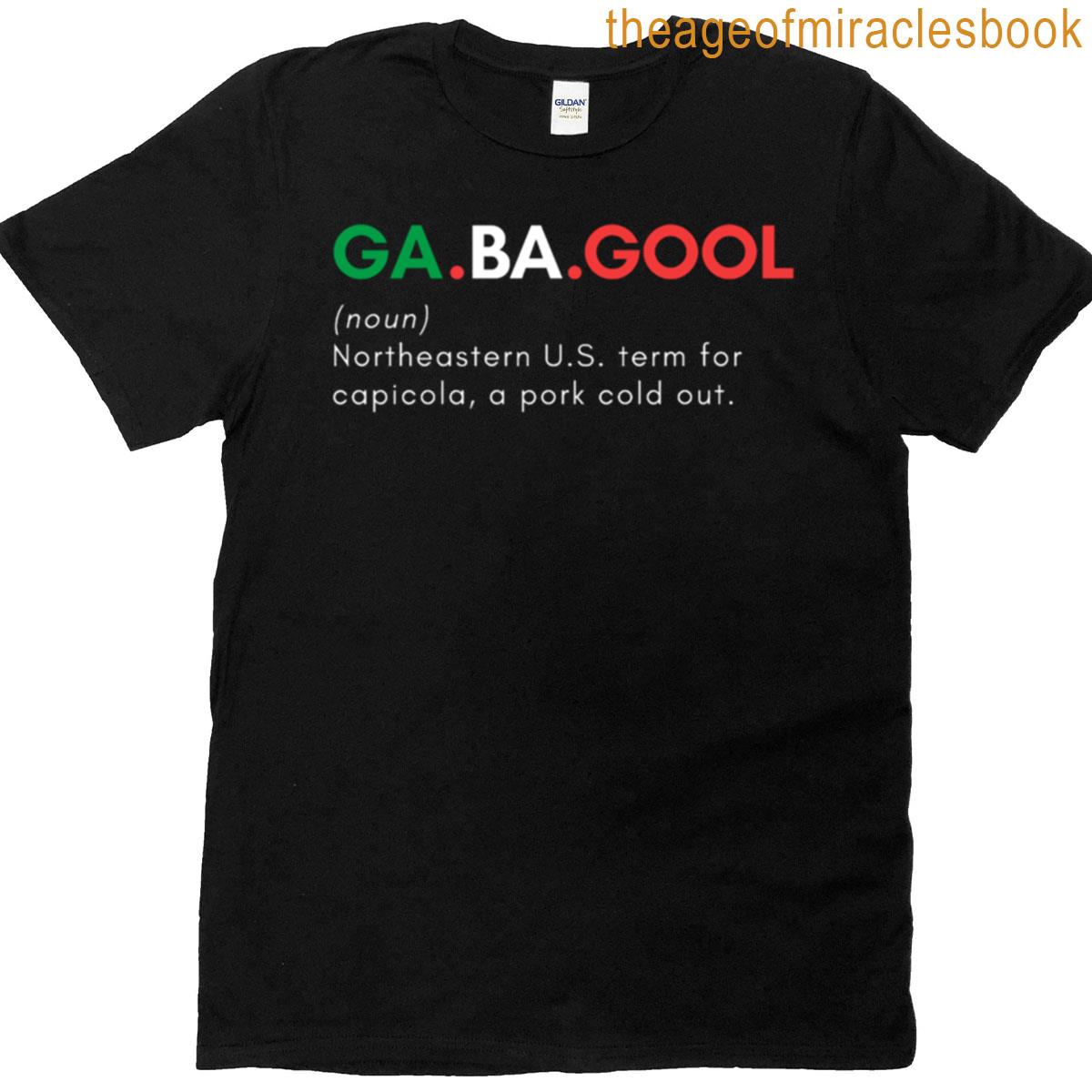 Gabagool Copicola T-shirt