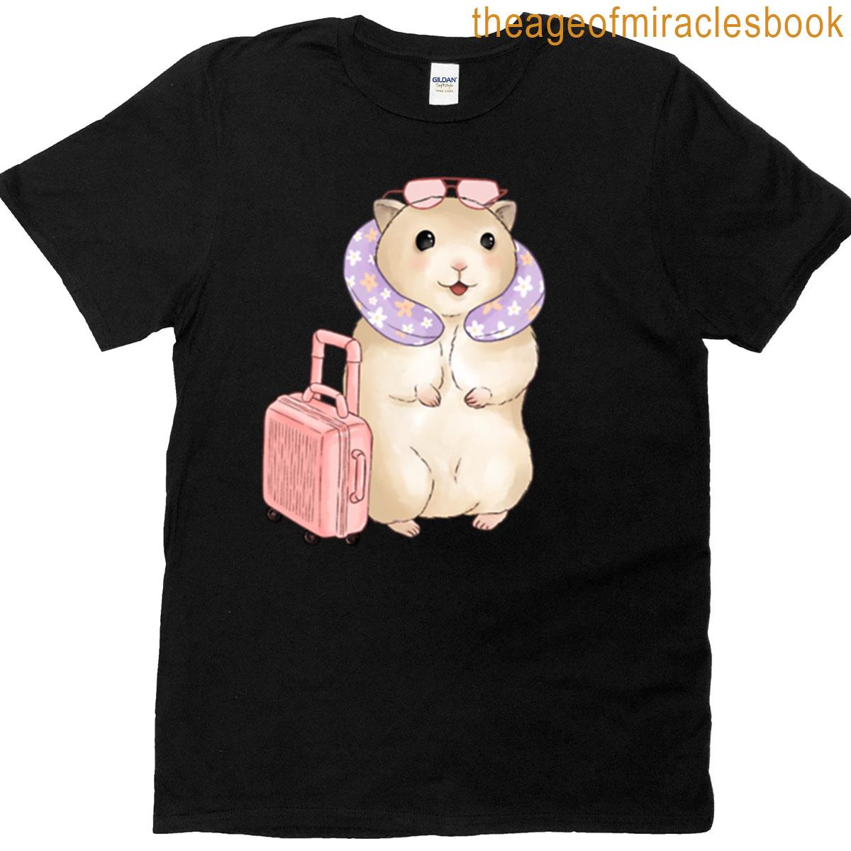 Hamster On Vacation Oversized T-shirt