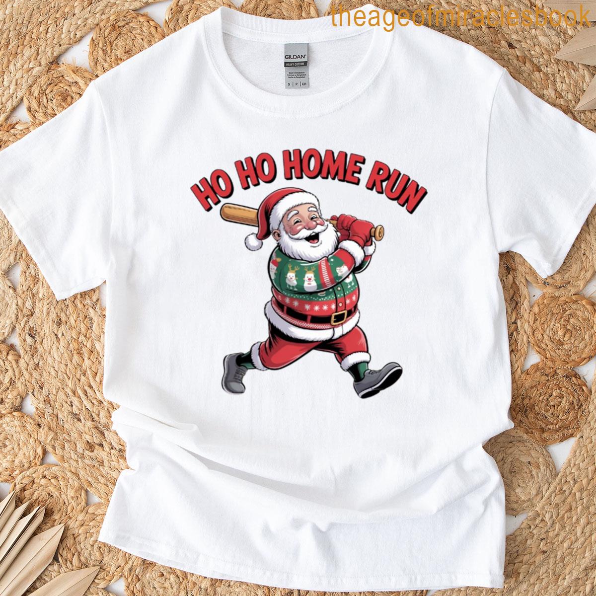 Ho Ho Home Run Baseball T-shirt