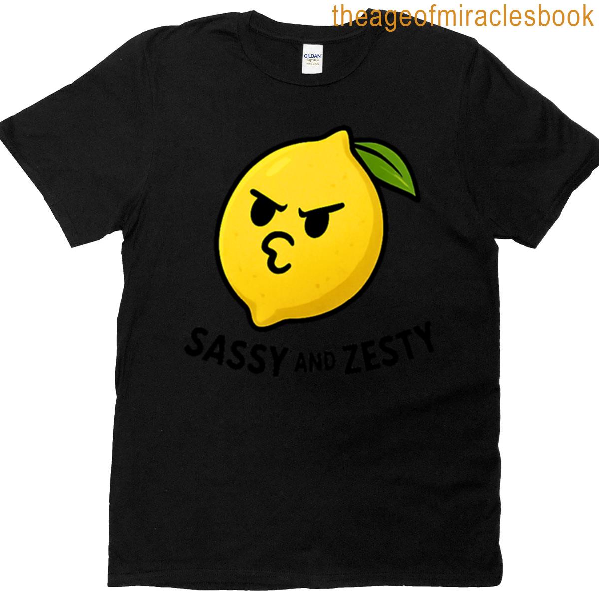 Lemon Sticker T-shirt