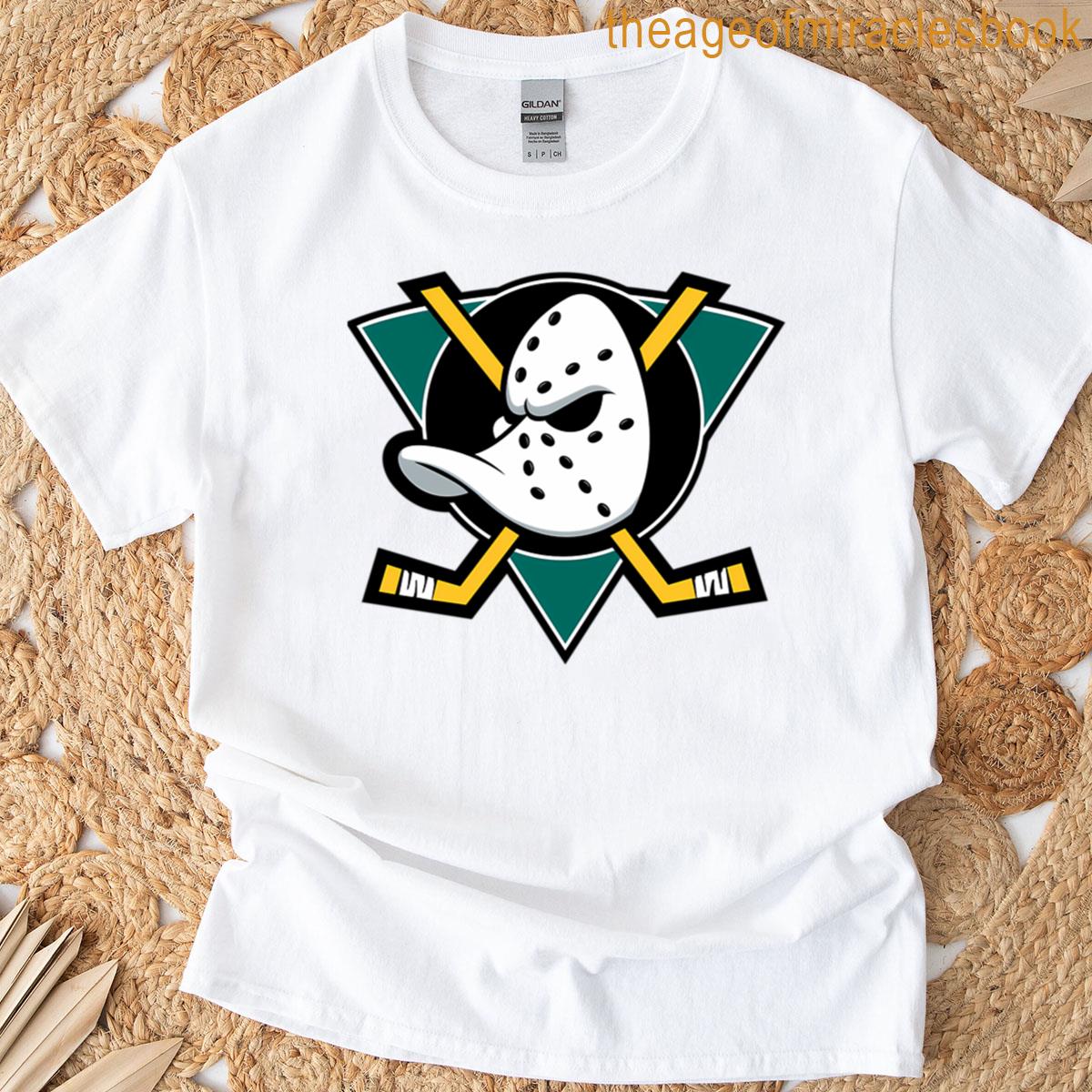 Mighty Ducks Logo Fitted T-shirt