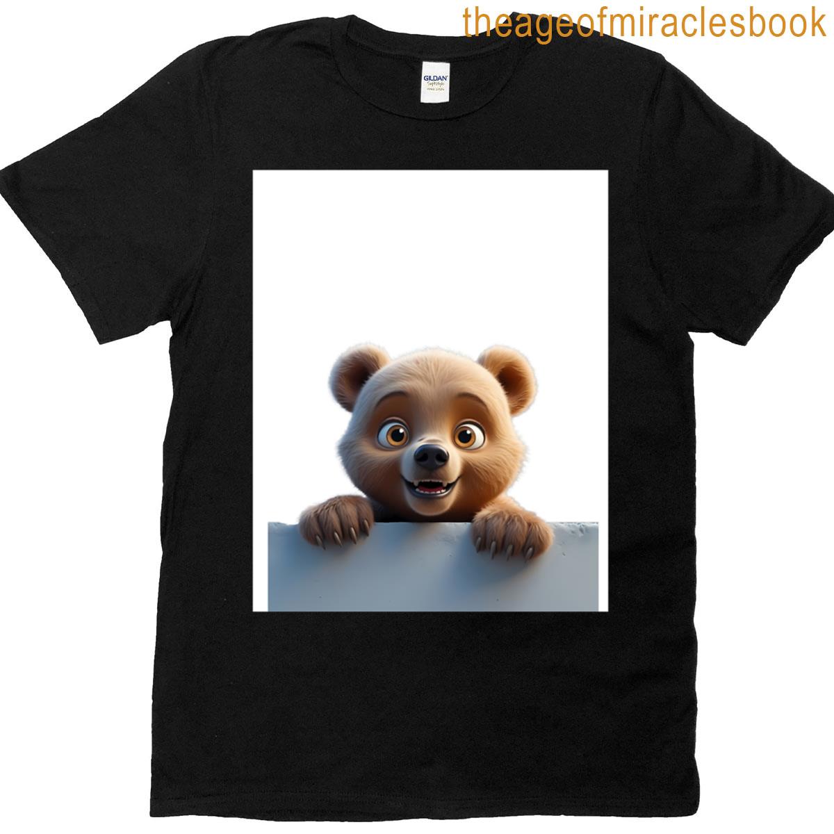 Peekaboo Bear Graphic T-shirt