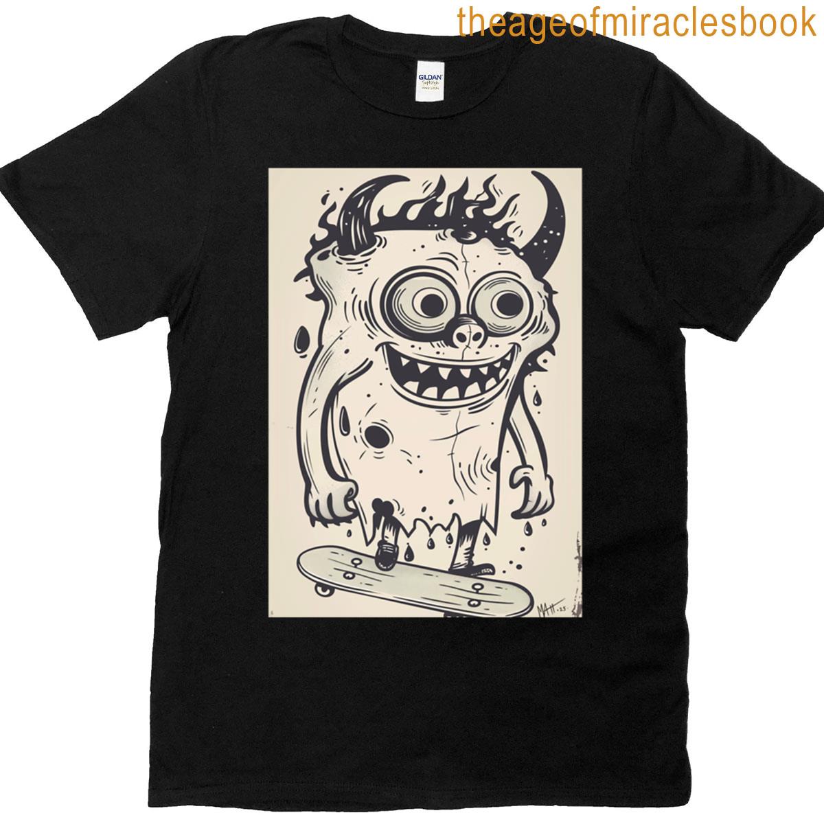 Sk8 Monster Oversized T-shirt