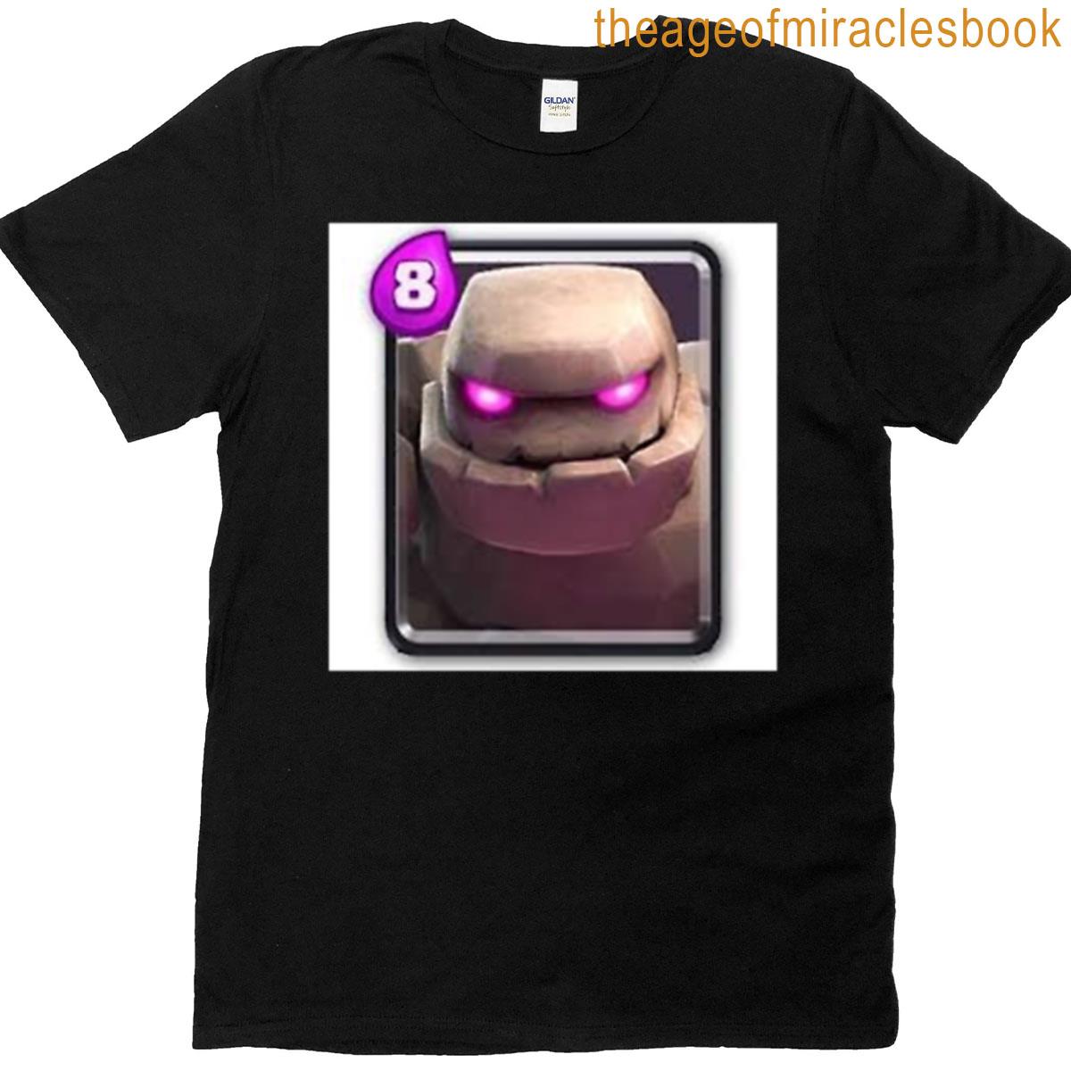 Sneaky Golem Clash Royale Oversized T-shirt