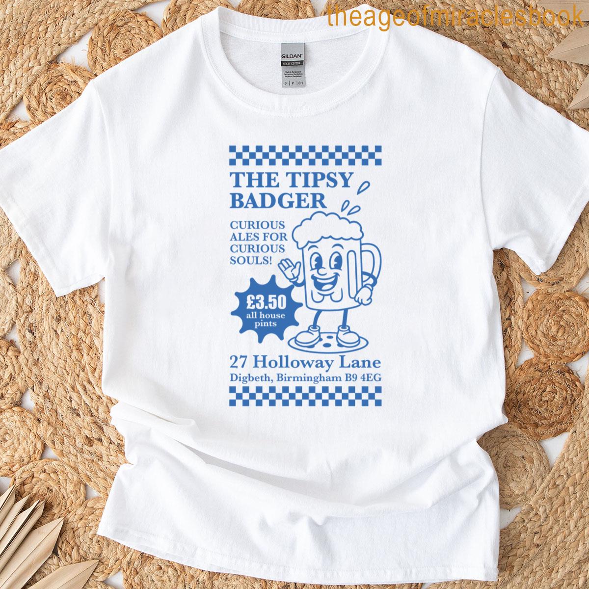 The Tipsy Badger Mascot T-shirt