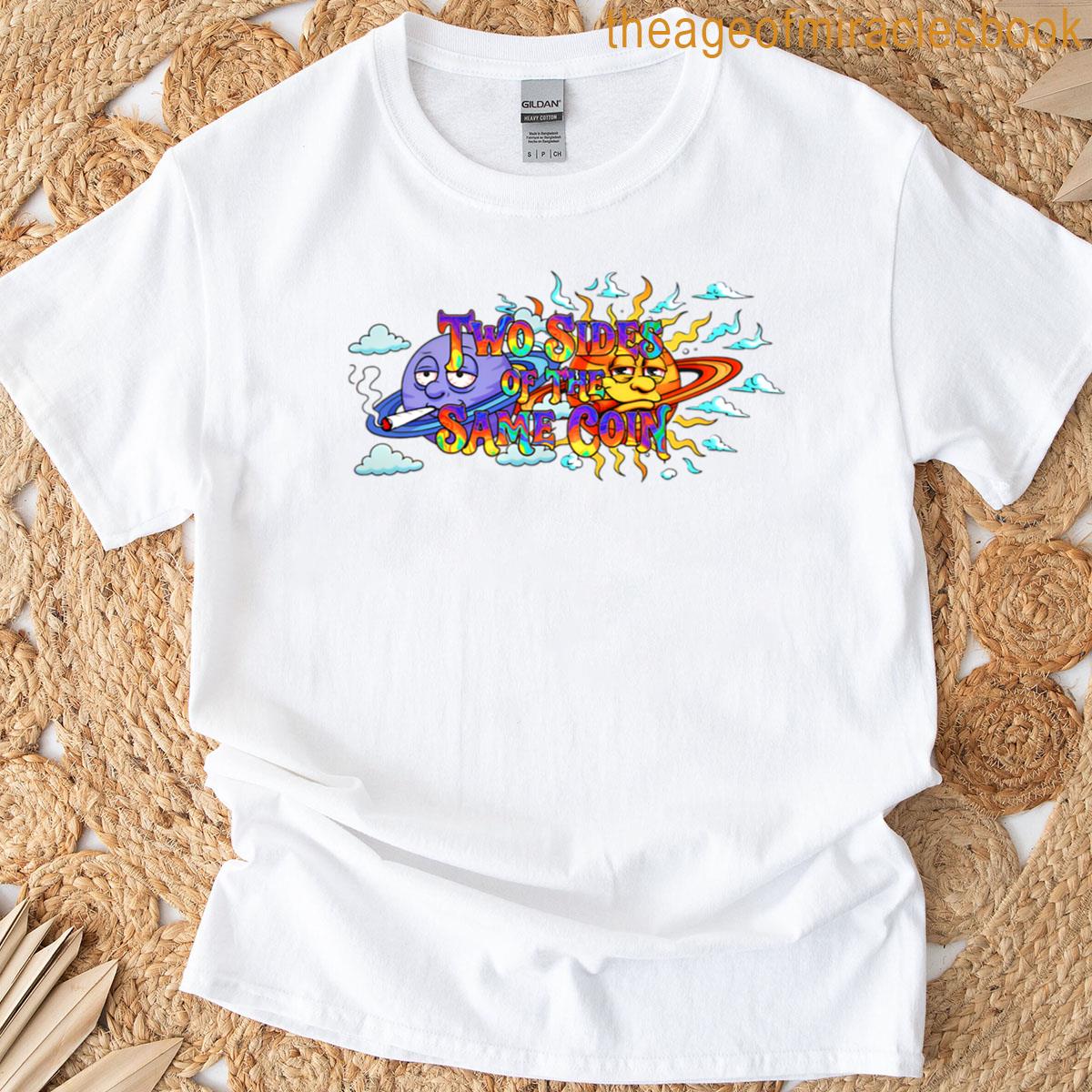 Two Sides – Psychedelic Stoner Artwork T-shirt