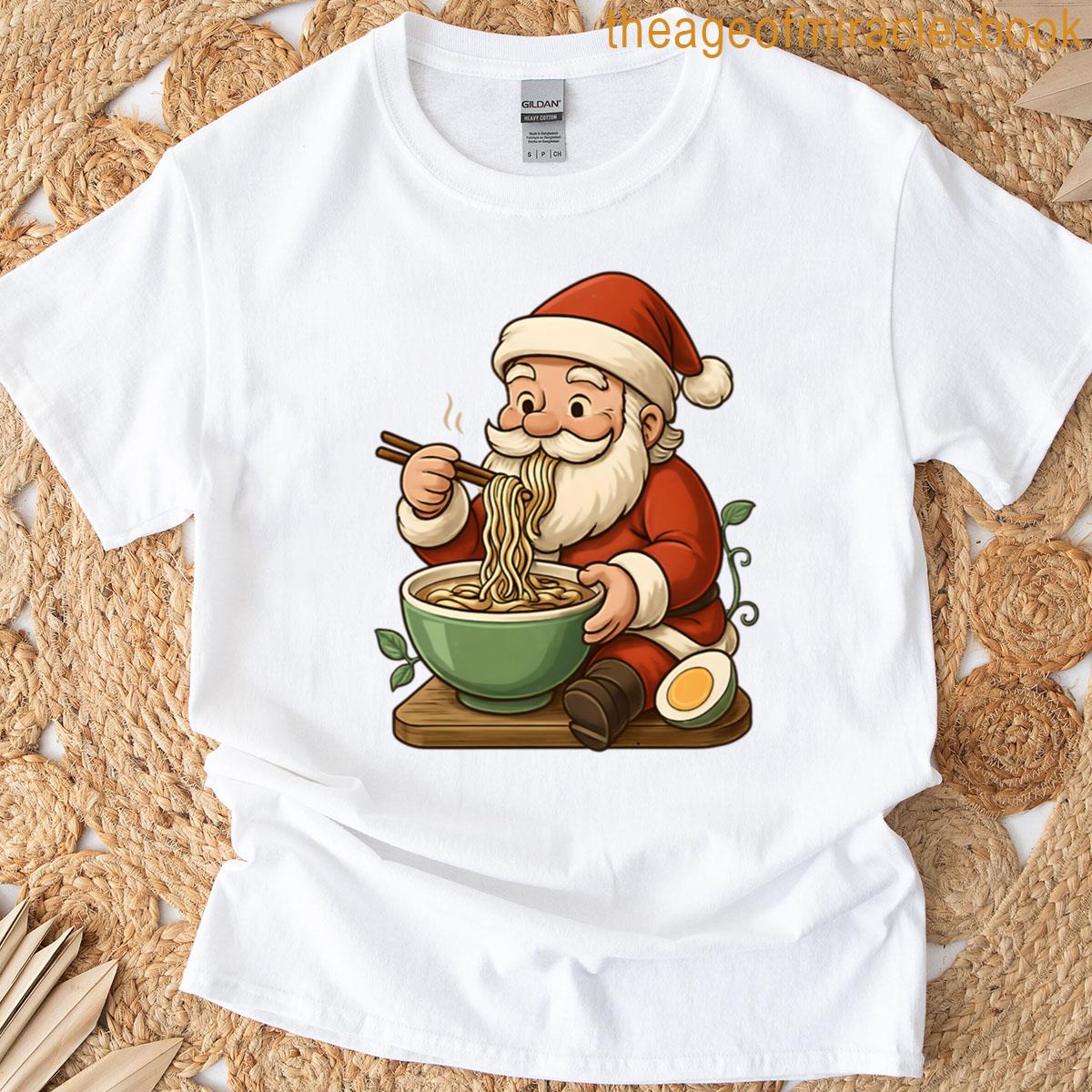 Vintage Santa Ramen T-shirt