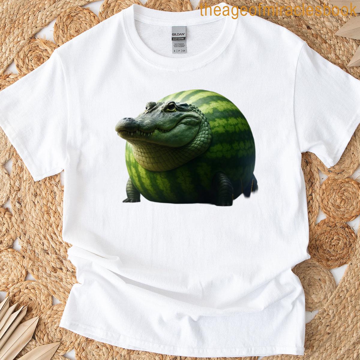 Watermelon Crocodile T-shirt
