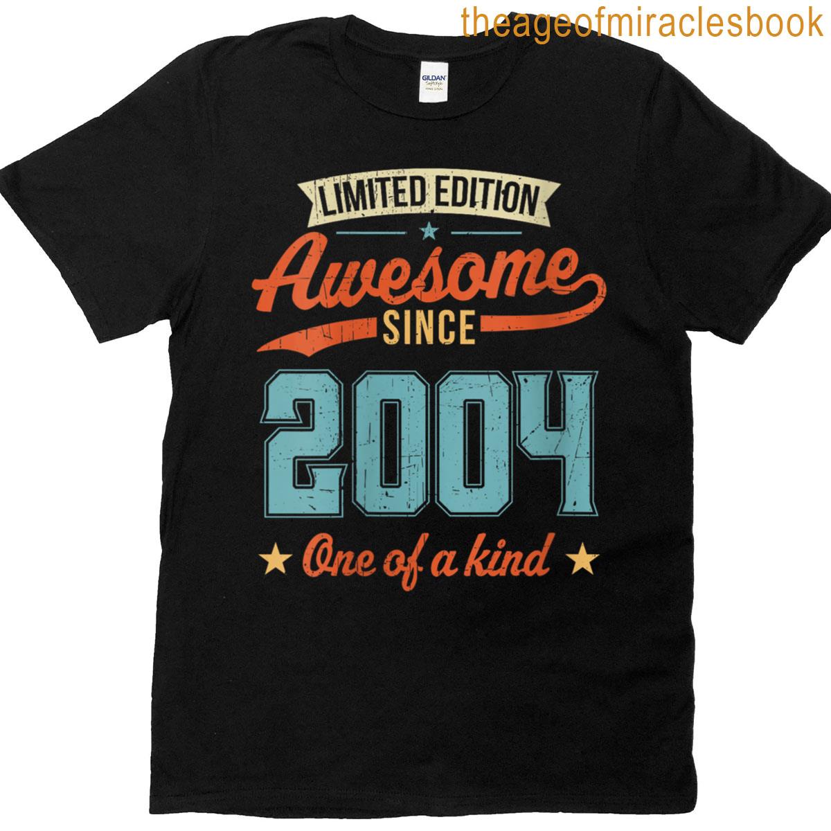 Womens Awesome Since 2004 T-shirt
