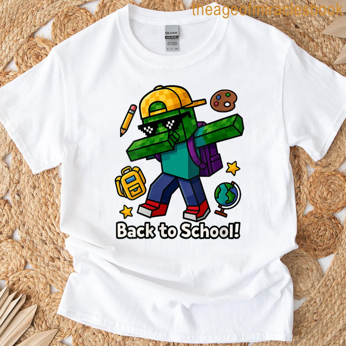 Womens Back To School Dab T-shirt Womens Back To School Dab T-shirt