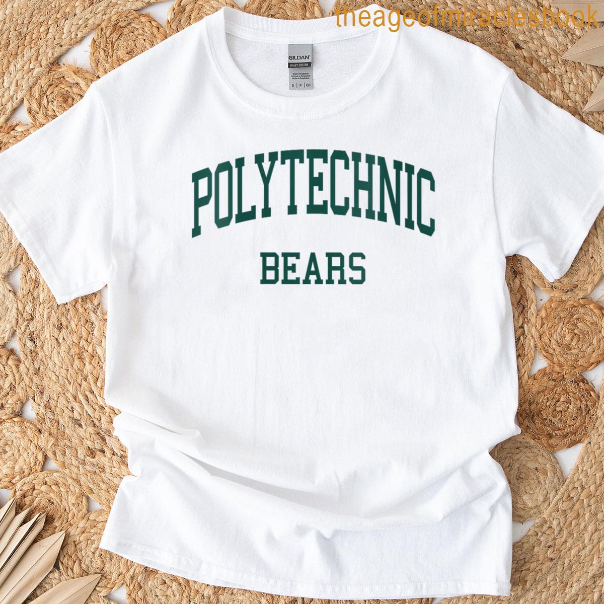 Womens Polytechnic High School Hs Riverside Ca Retro T-shirt Womens Polytechnic High School Hs Riverside Ca Retro T-shirt