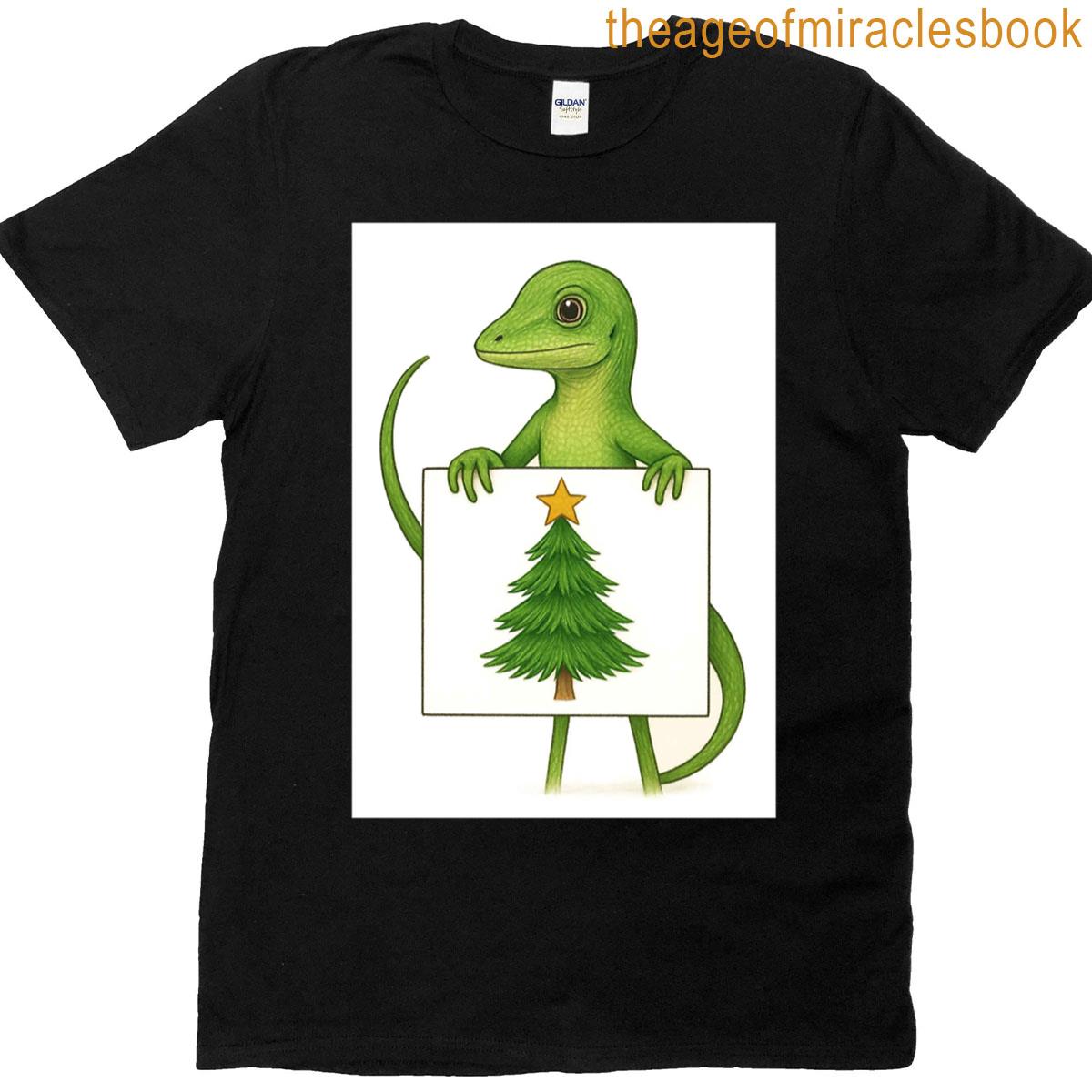 Christmas Green Anole T-shirt