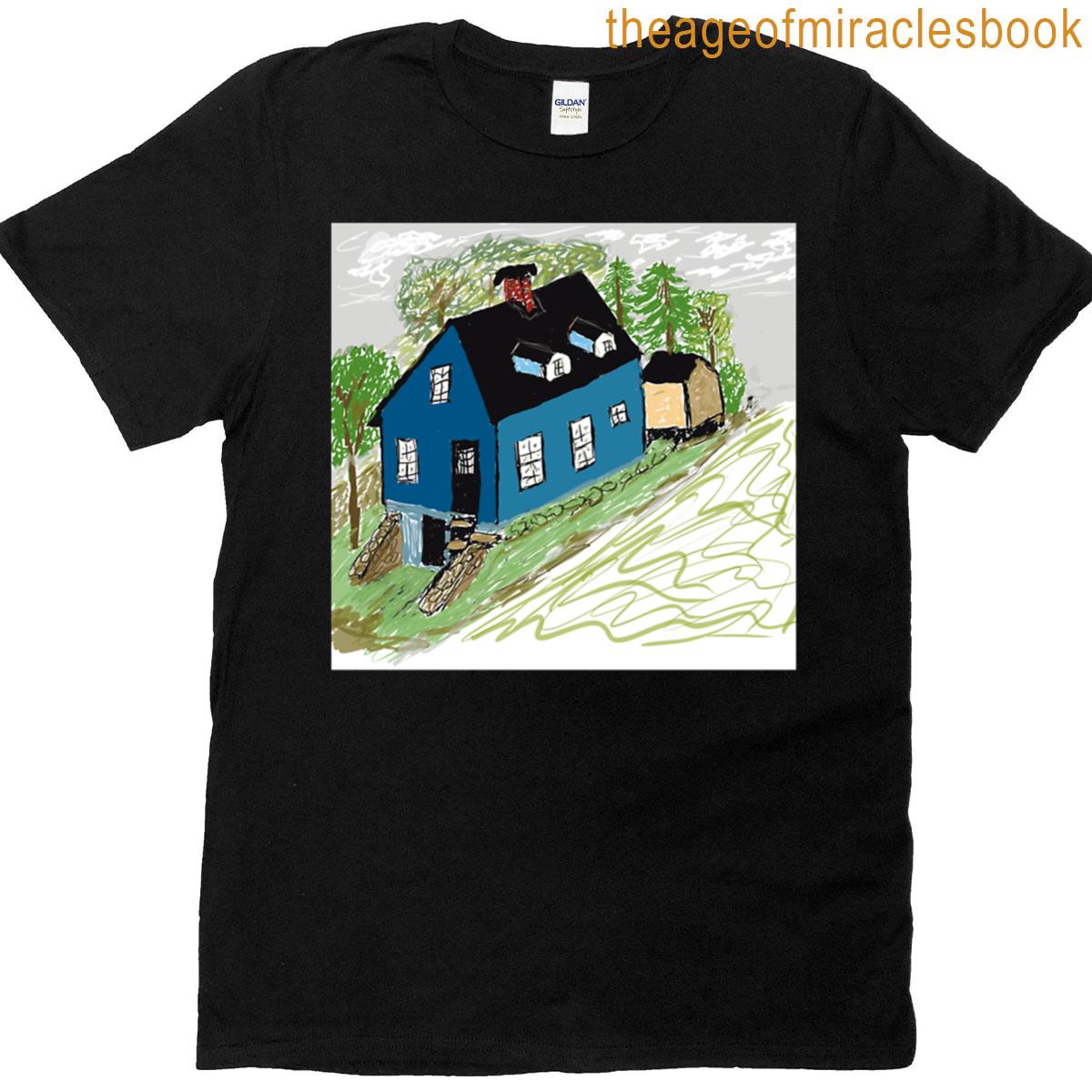 Cozy Blue House T-shirt