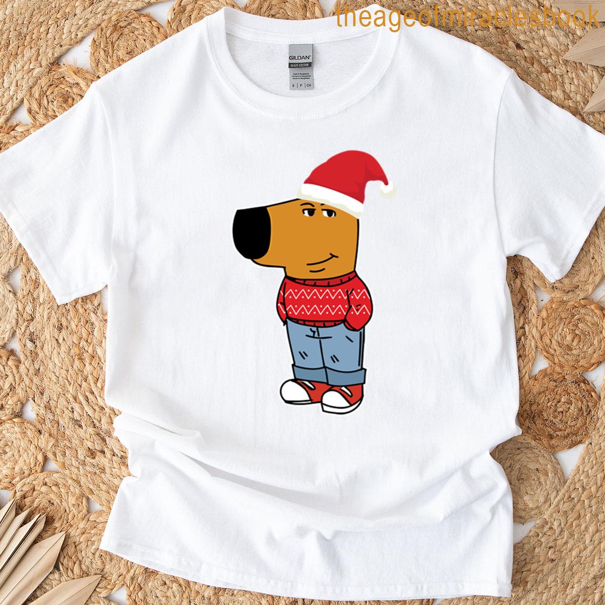 Funny Chill Guy Xmas T-shirt