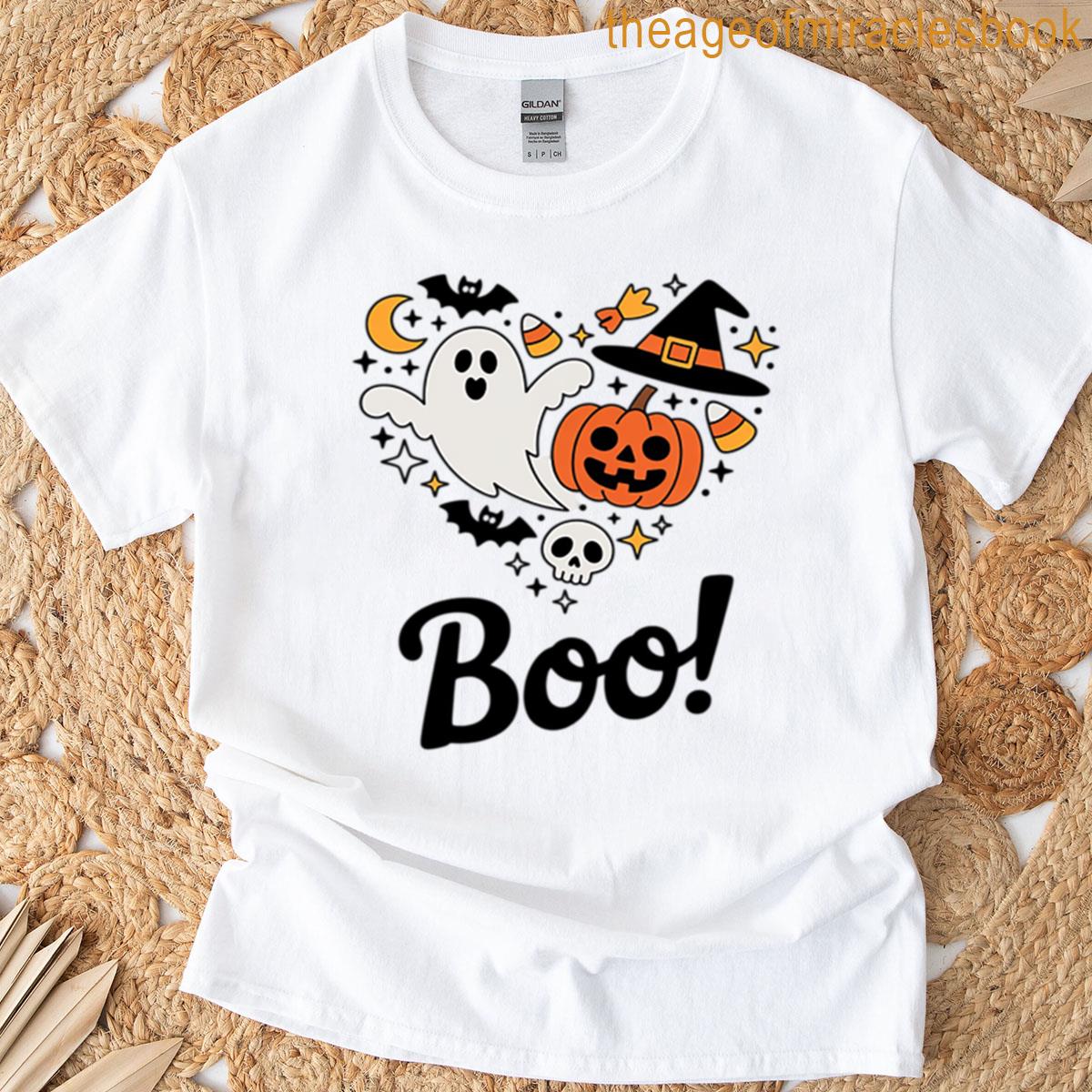 Love Halloween Heart T-shirt
