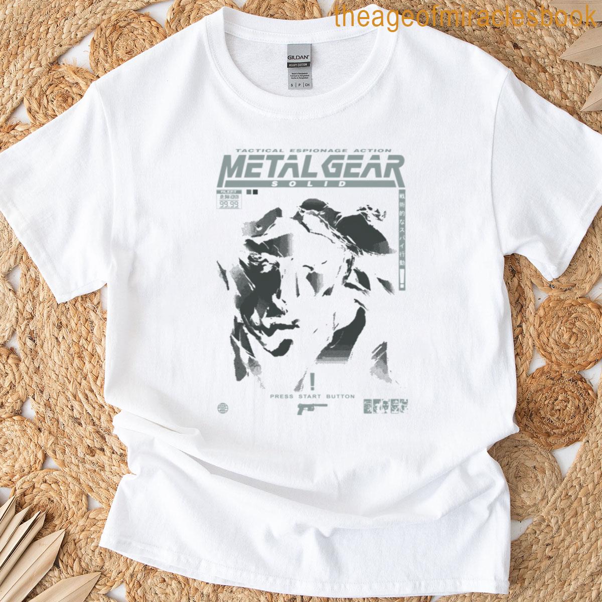 Mgs1 – Snake Blackout T-shirt