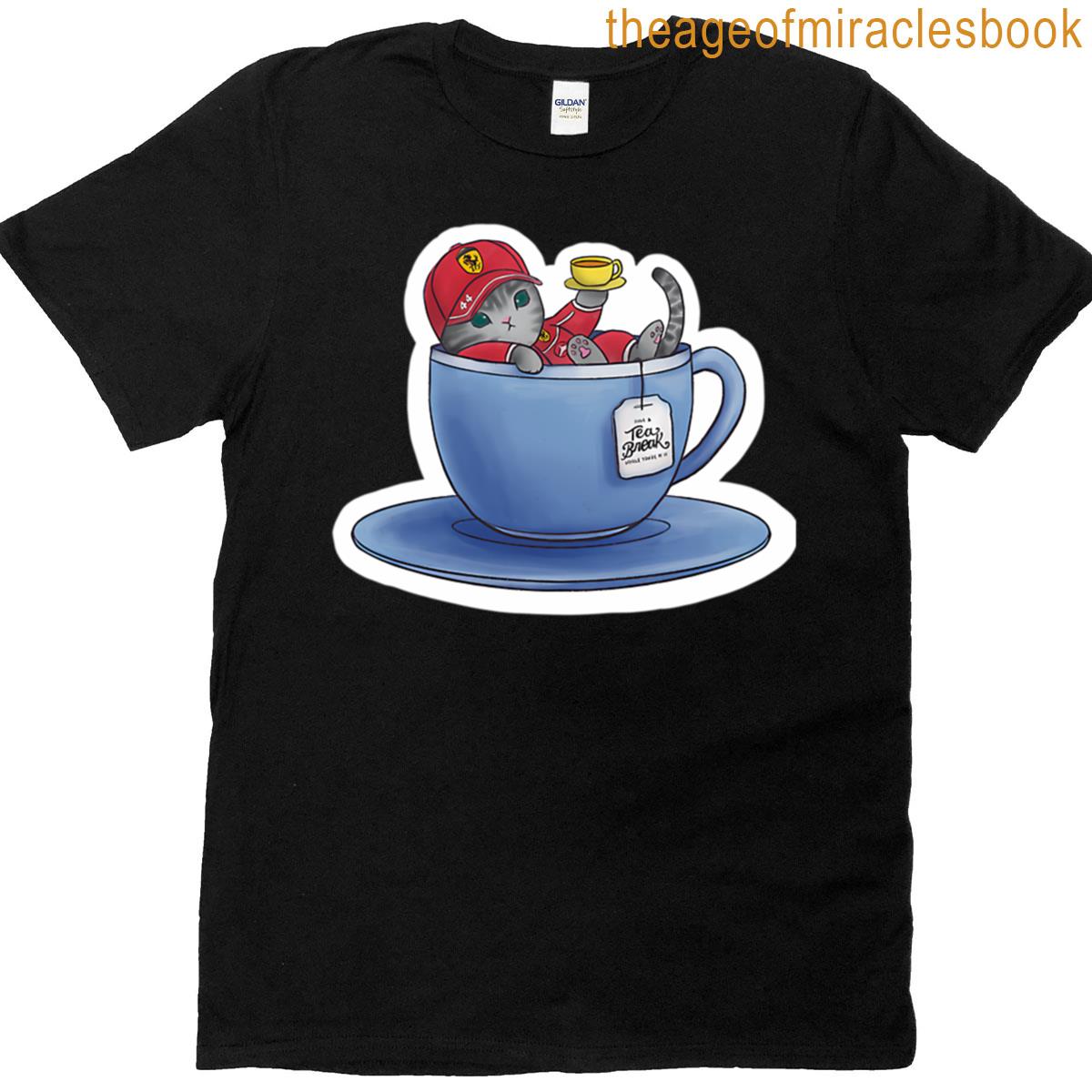 Mofusand X Lewis X Tea Break T-shirt