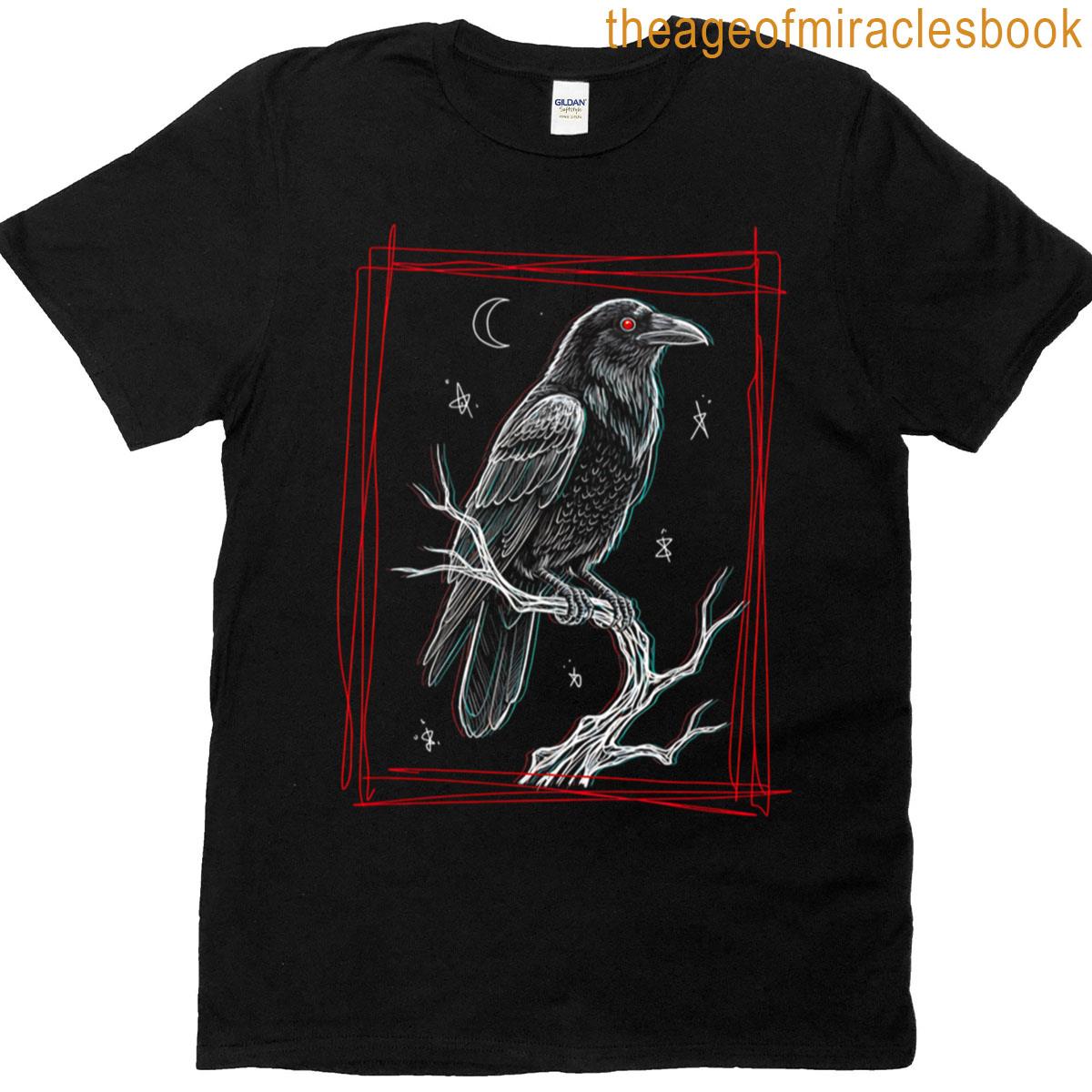 Mystic Raven Moon T-shirt