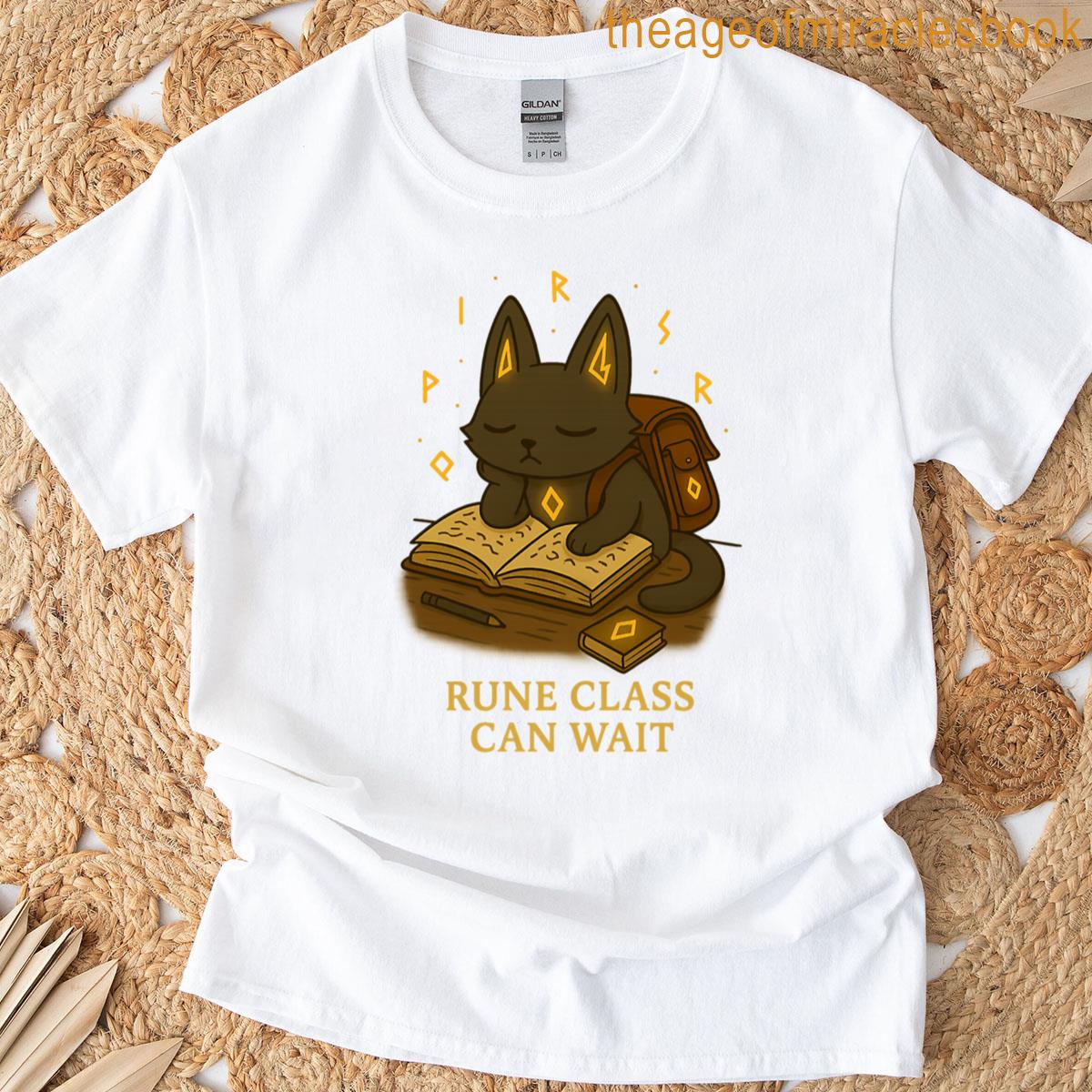 Nyra Rune Class Can Wait Premium T-shirt