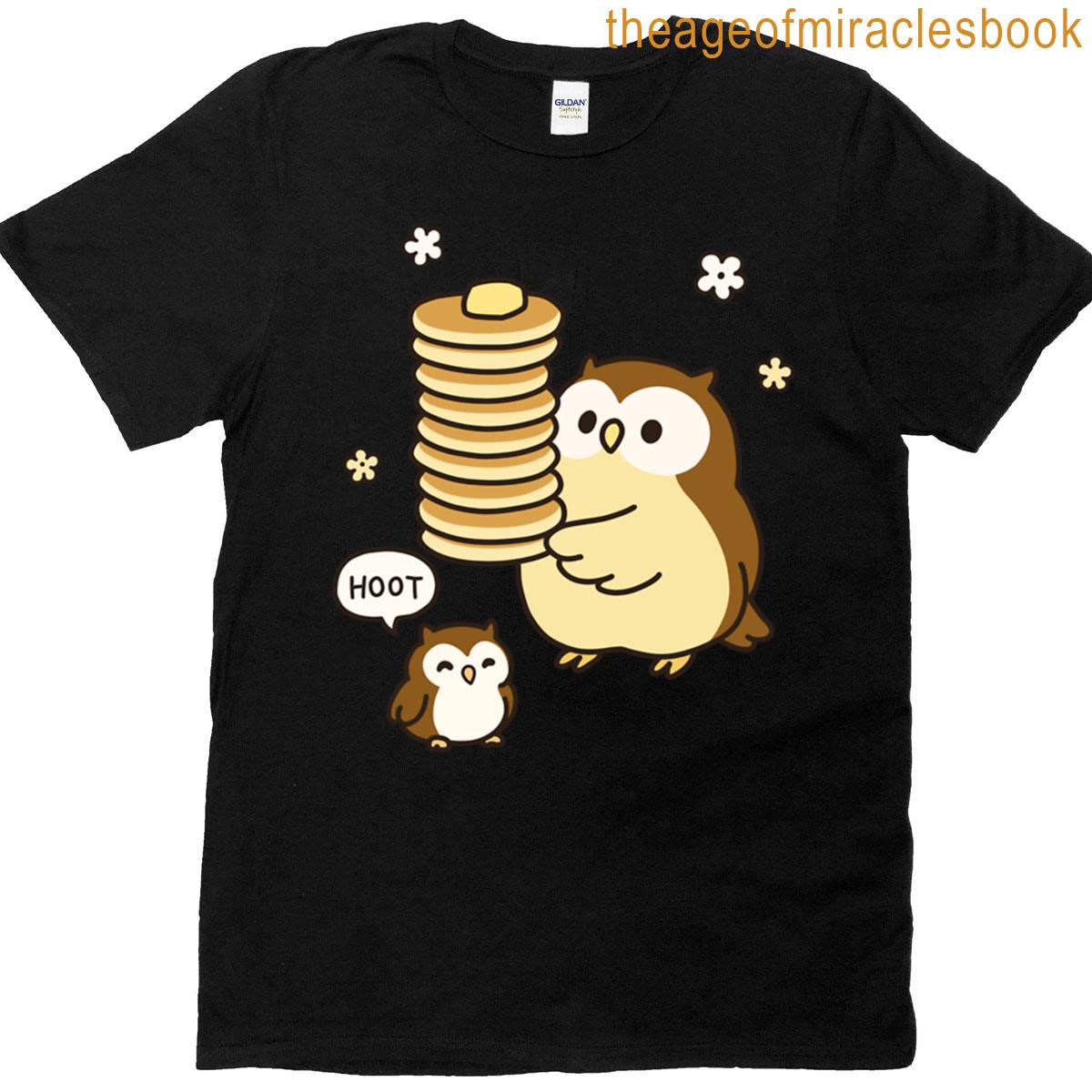 Owls Pancakes T-shirt