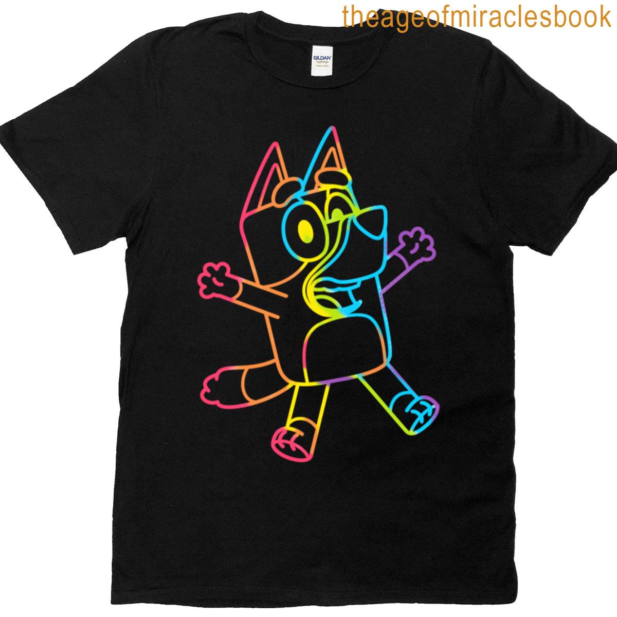 Rainbow Bluey T-shirt