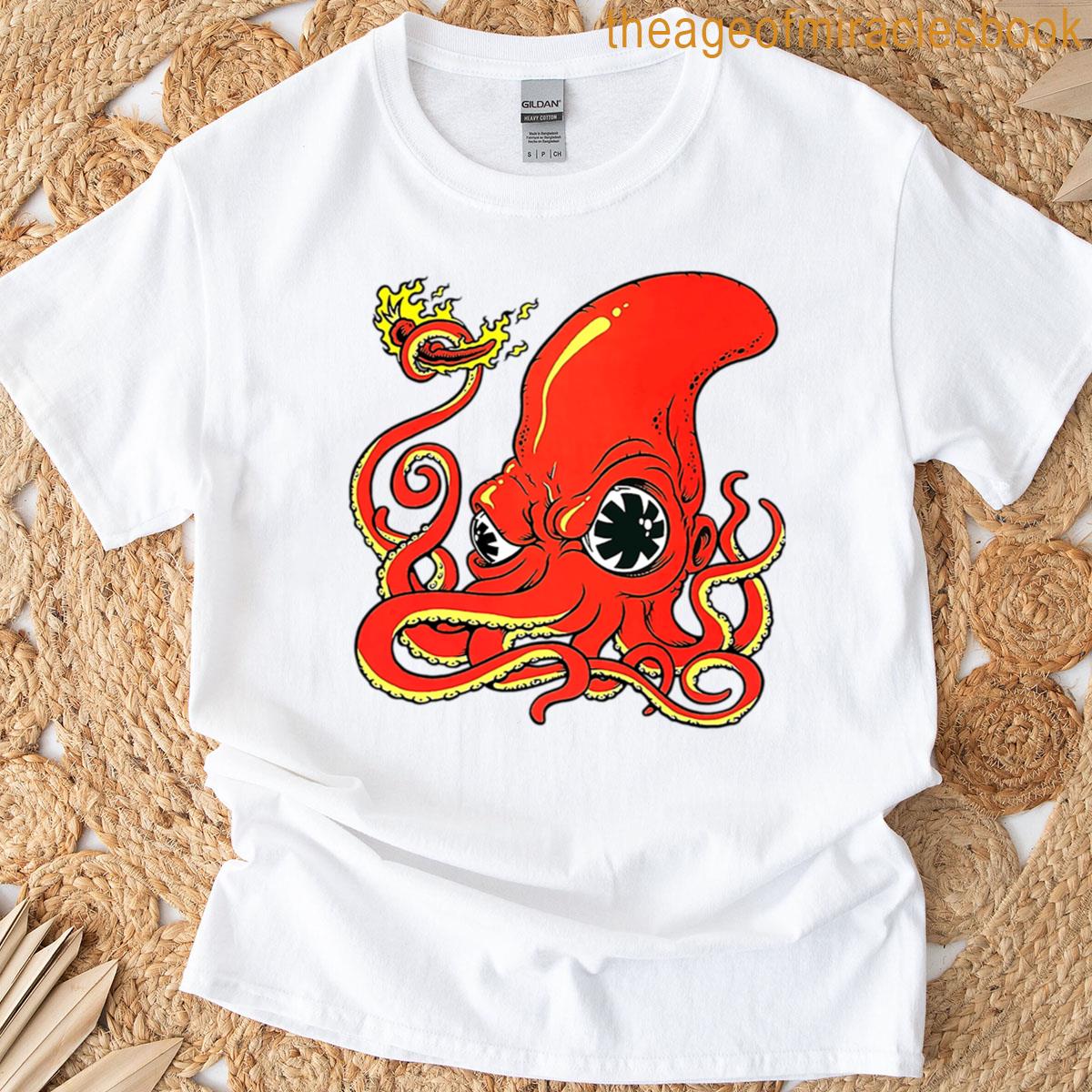 Red Hot Octopus T-shirt