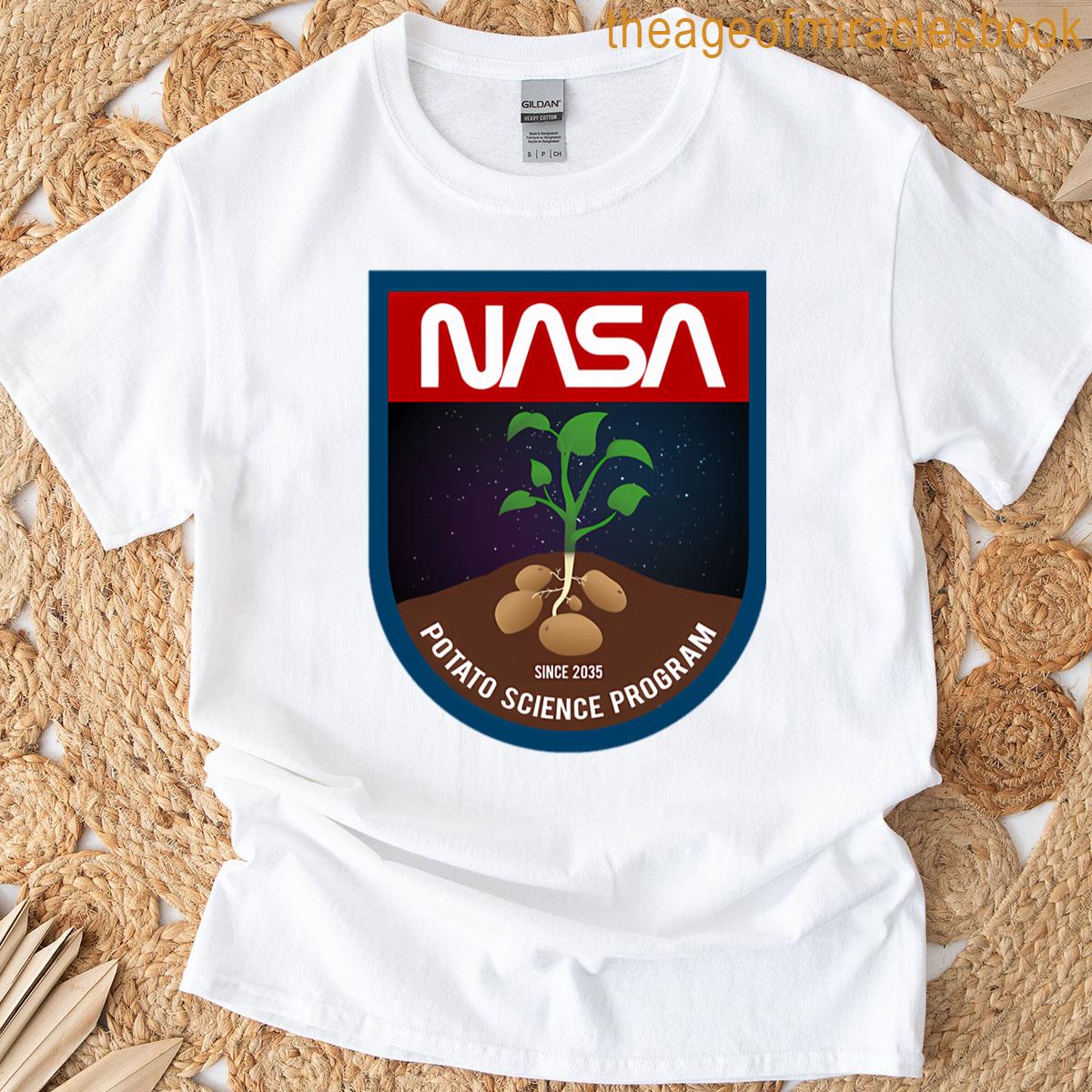 The Martian – Potato Science Program – White Clean T-shirt