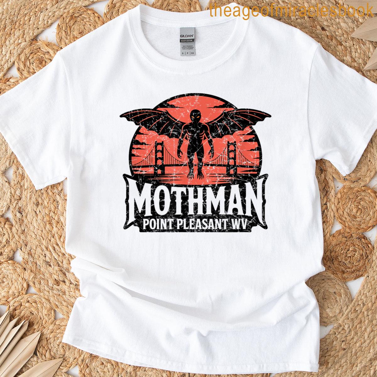 Vintage Mothman Throwback T-shirt