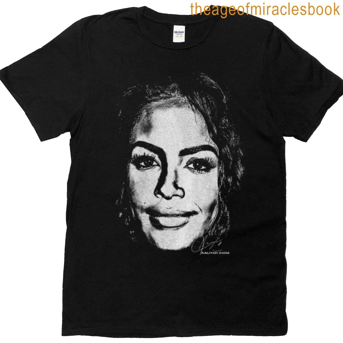 Aaliyah Dana Big Face T-shirt