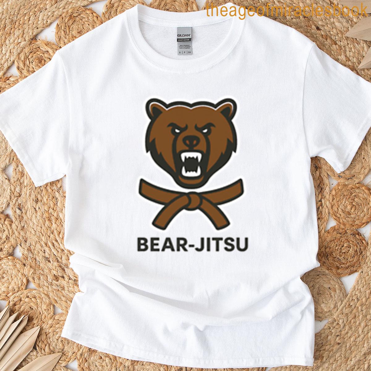 Bear-jitsu Minimalist Brown Belt T-shirt