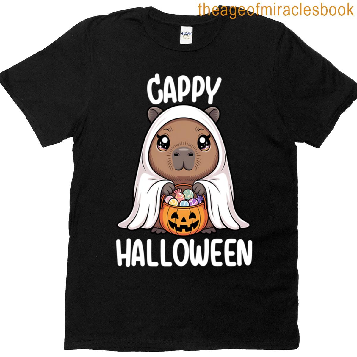 Cute Cappy Halloween – Capybara Lover T-shirt